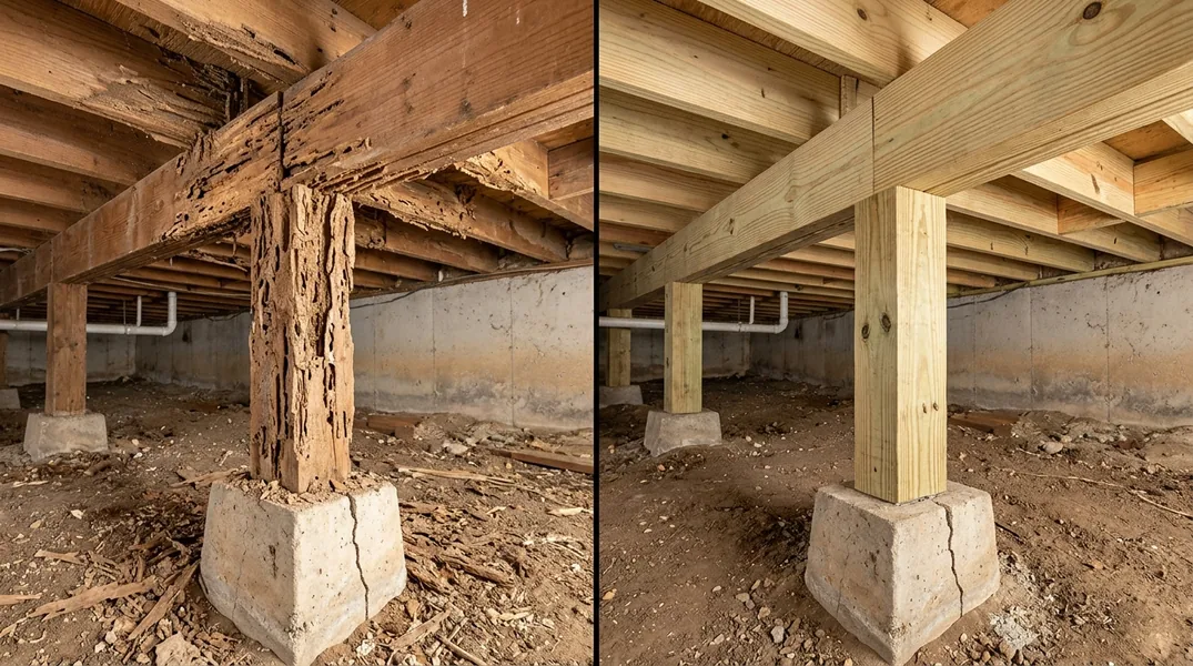 Dry Rot vs Termite Damage in Colorado: How to Tell What's Damaging Your Fort Collins House
